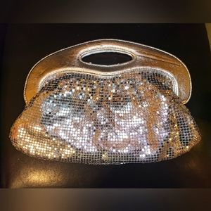 Express Silver Clutch
